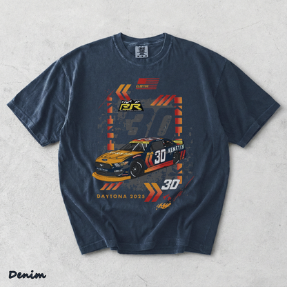 Cletus McFarland 30 Daytona - Denim mockup