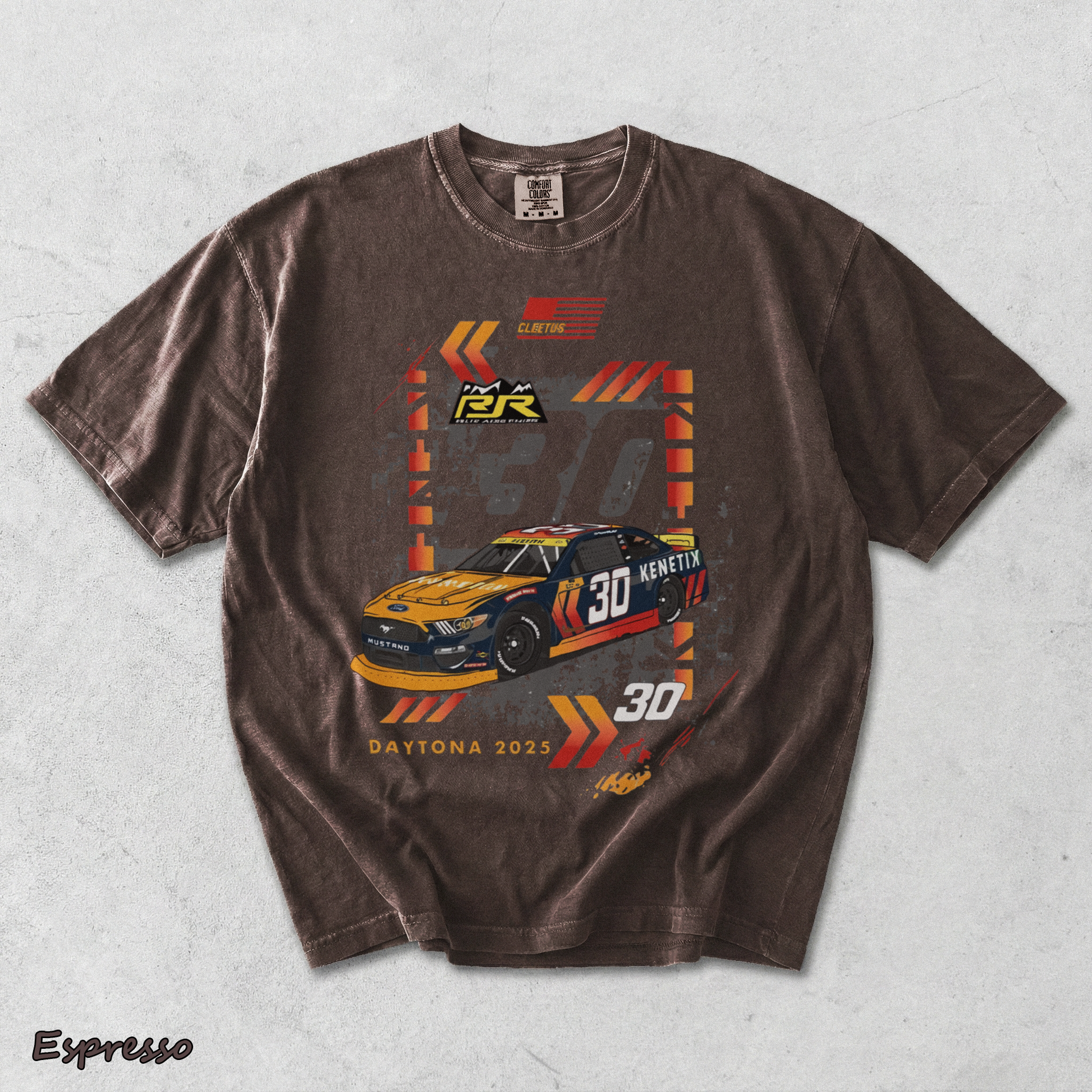 Cletus McFarland 30 Daytona - Espresso mockup