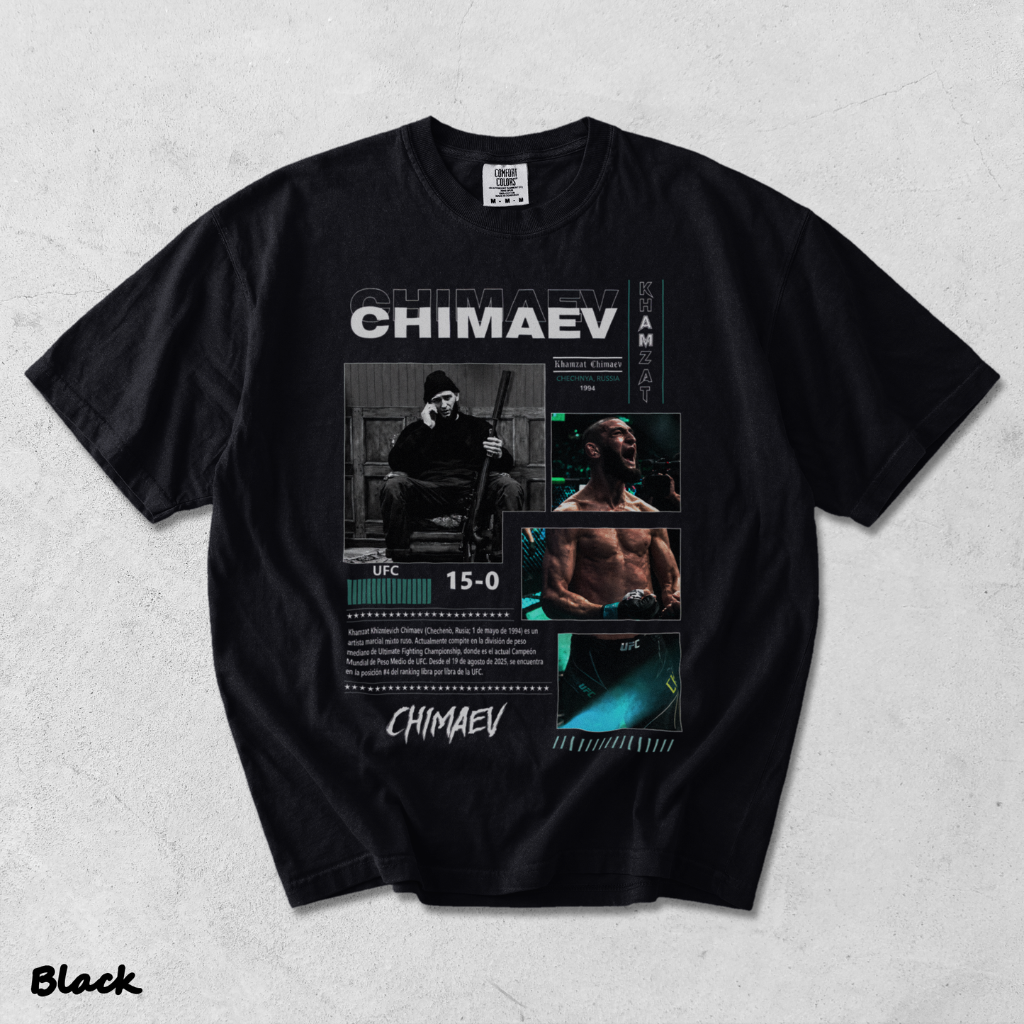 COMBATWEAR KHAMZAT CHIMAEV - Black mockup