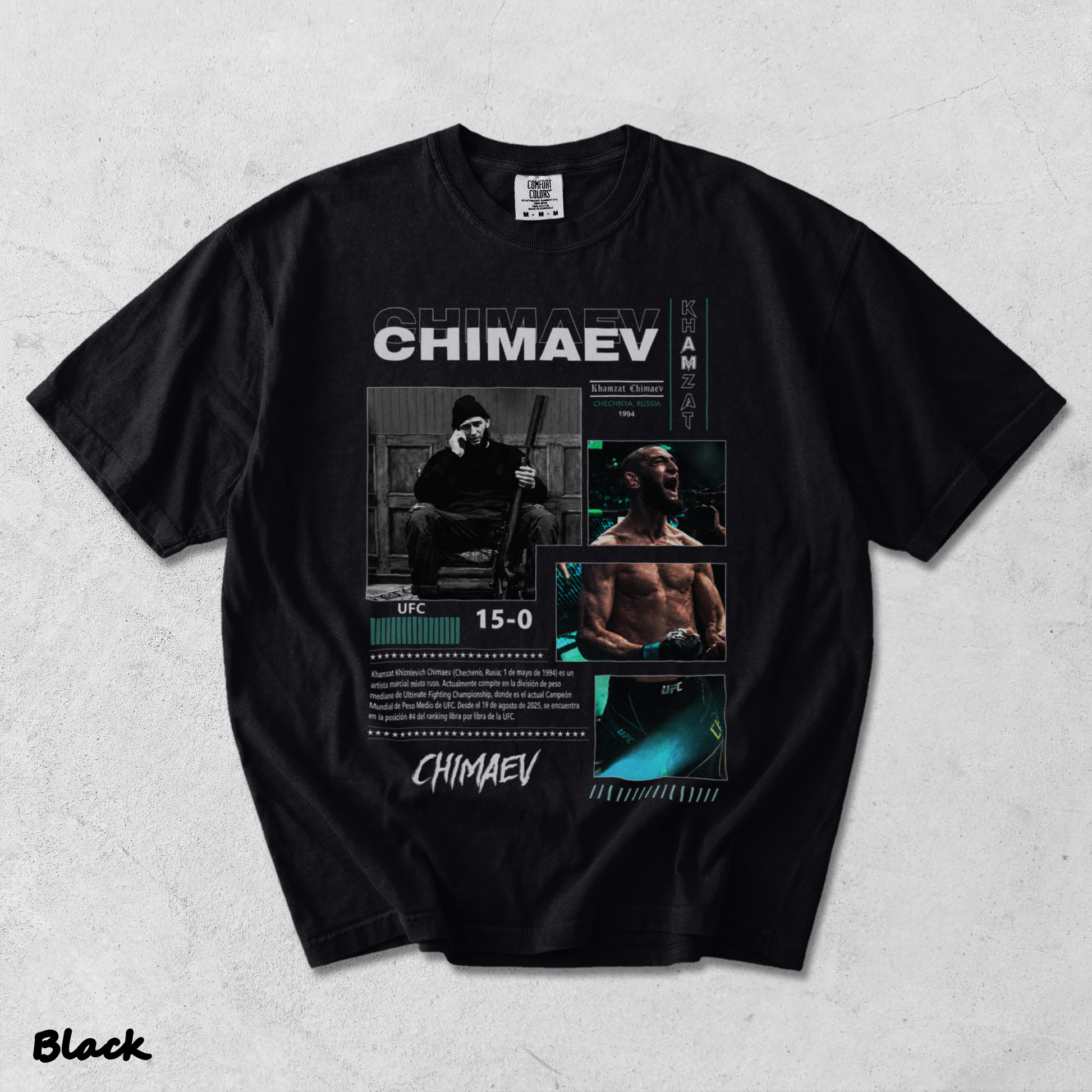 COMBATWEAR KHAMZAT CHIMAEV - Black mockup