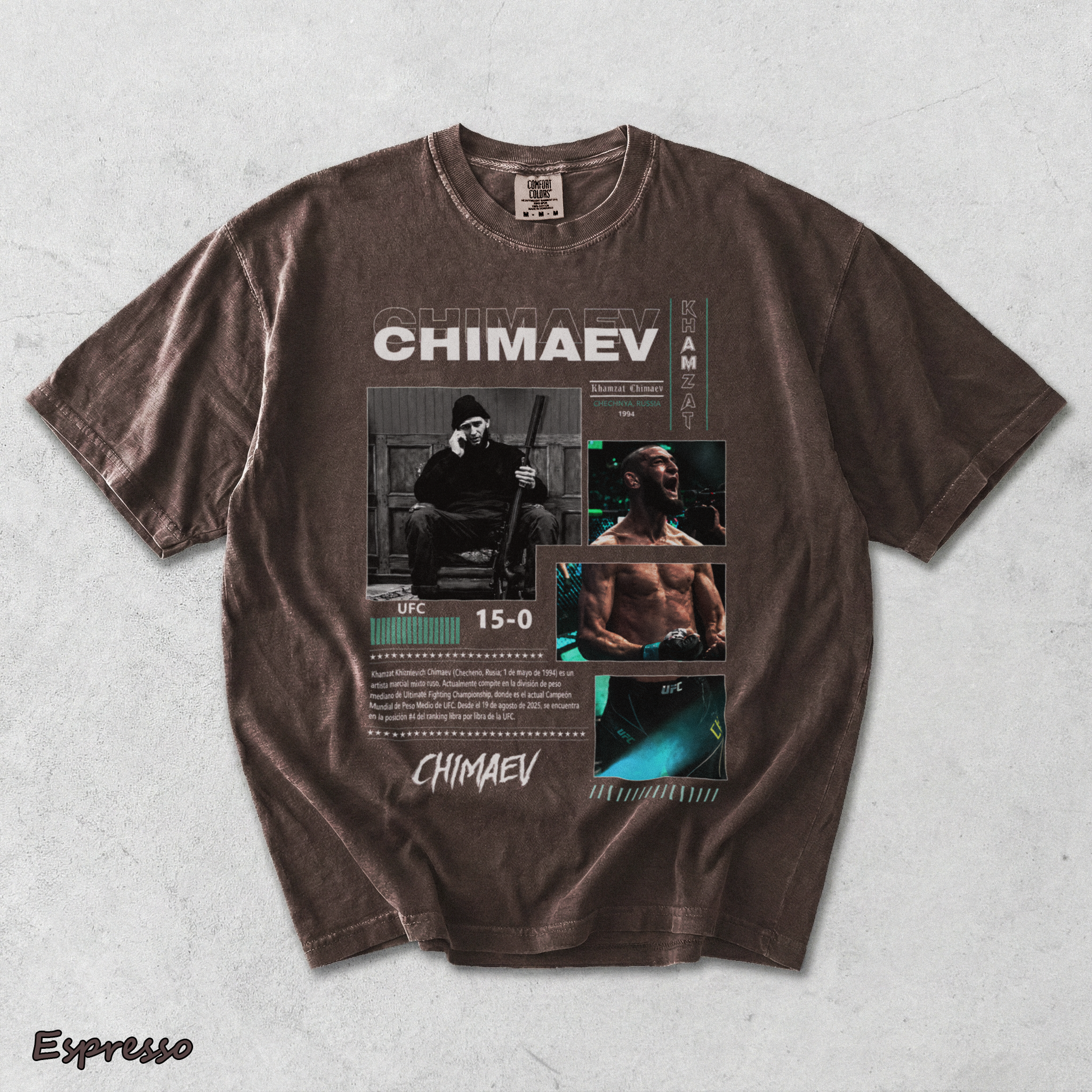 COMBATWEAR KHAMZAT CHIMAEV - Espresso mockup