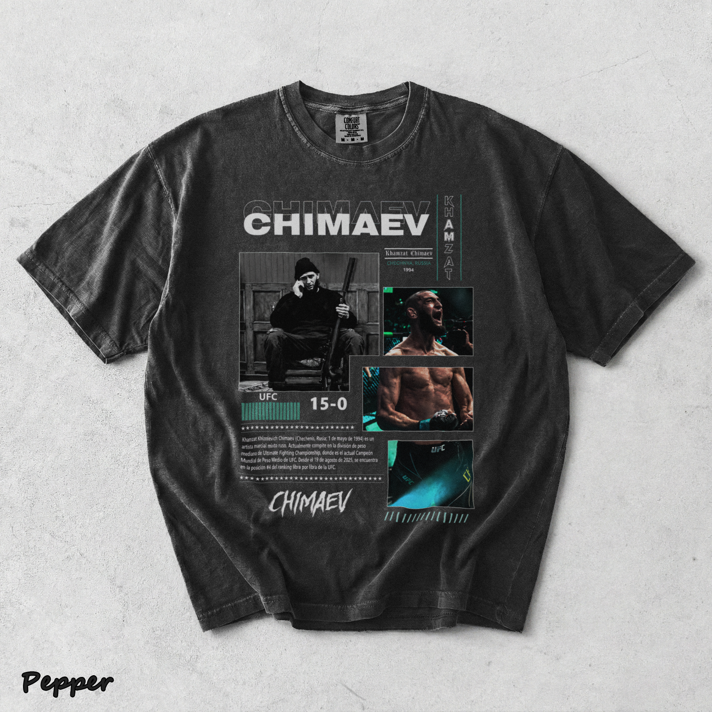 COMBATWEAR KHAMZAT CHIMAEV - Pepper mockup