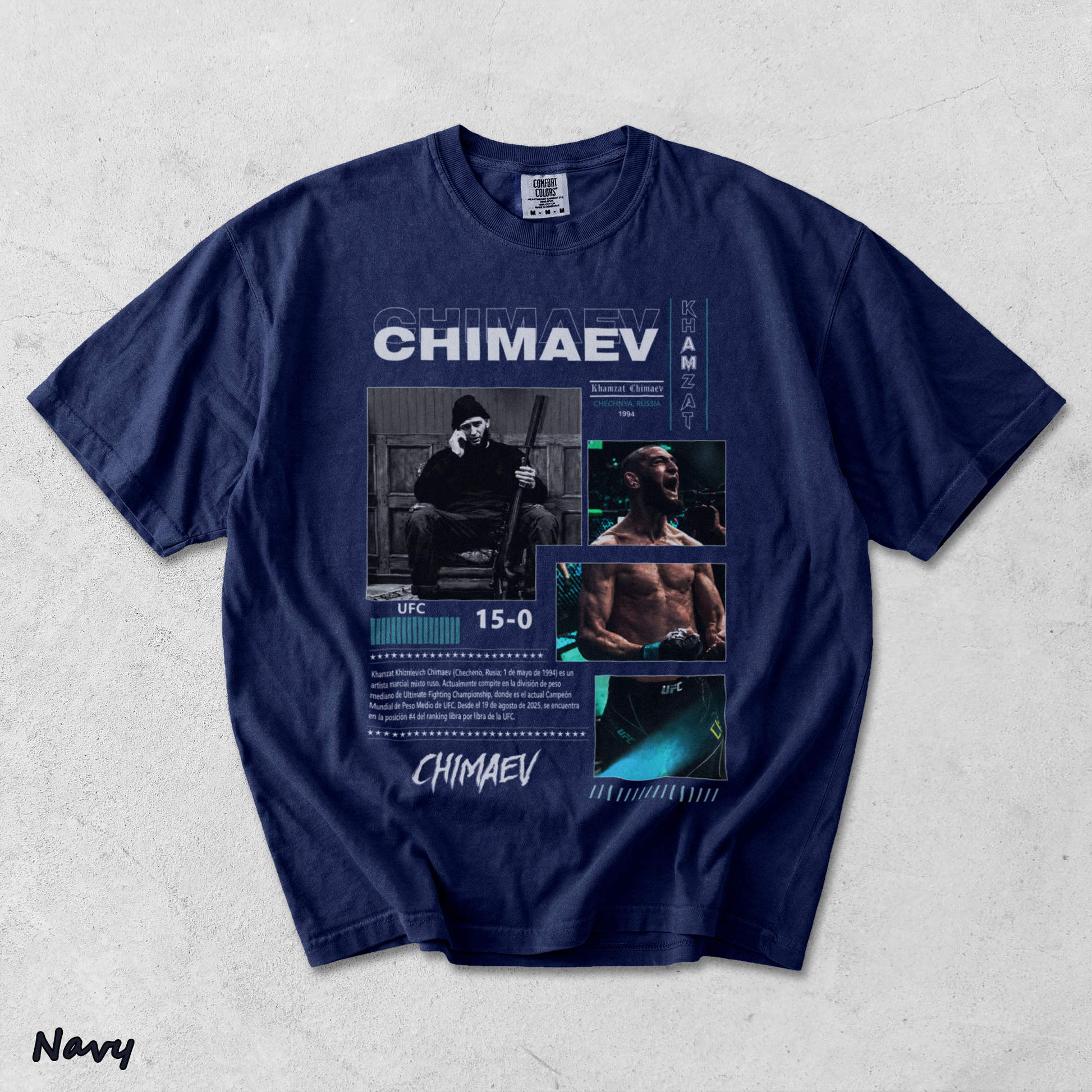 COMBATWEAR KHAMZAT CHIMAEV - True Navy mockup