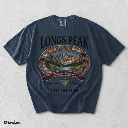 Comfort Colors Longs Peak Colorado - Denim mockup