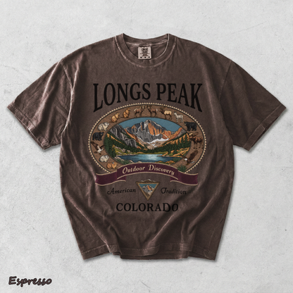 Comfort Colors Longs Peak Colorado - Espresso mockup