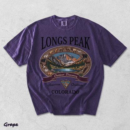 Comfort Colors Longs Peak Colorado - Grape mockup