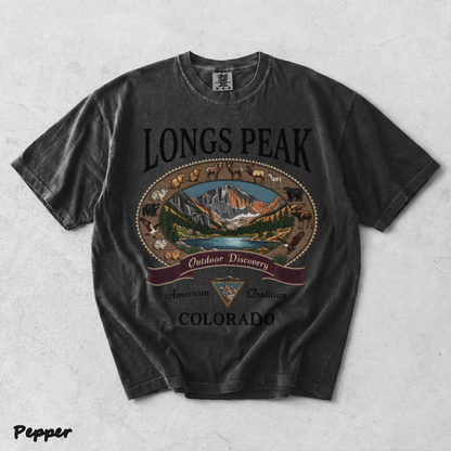 Comfort Colors Longs Peak Colorado - Pepper mockup