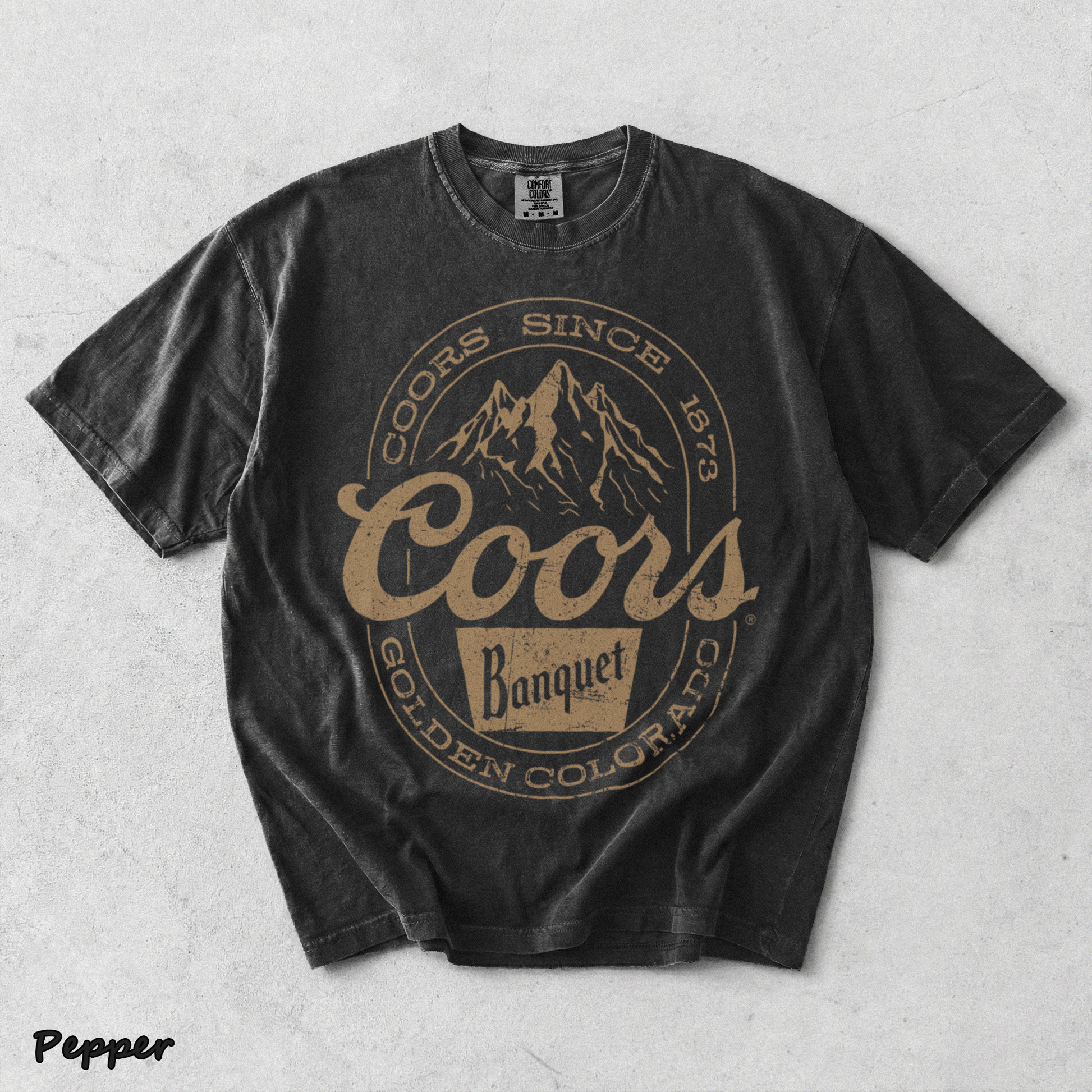 Coors Banquet - Pepper mockup