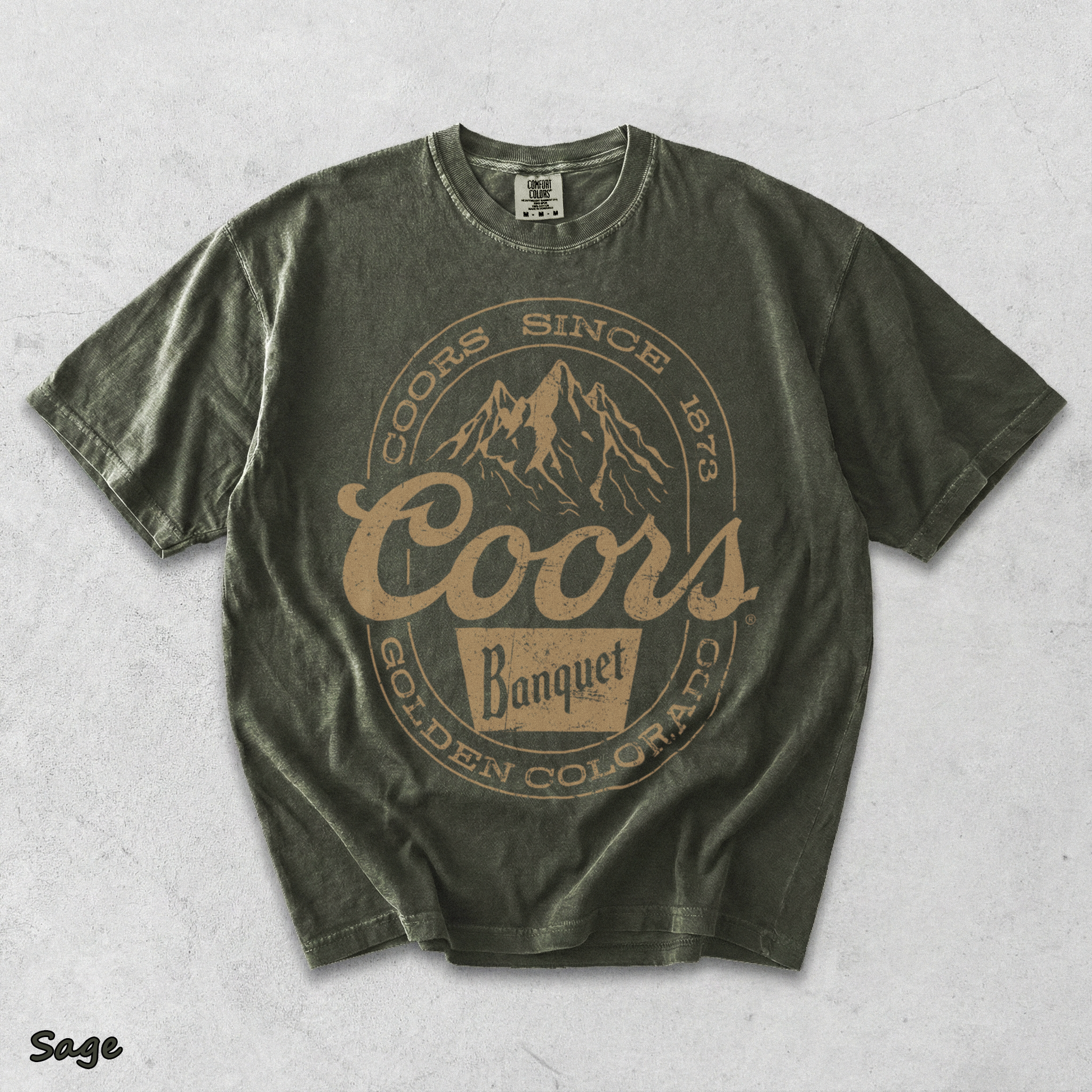 Coors Banquet - Sage mockup