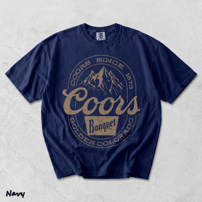 Coors Banquet - True Navy mockup