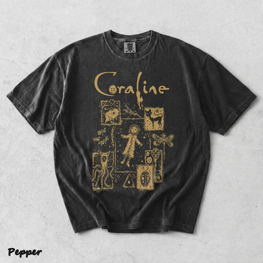 Coraline Jones Vintage - Pepper mockup