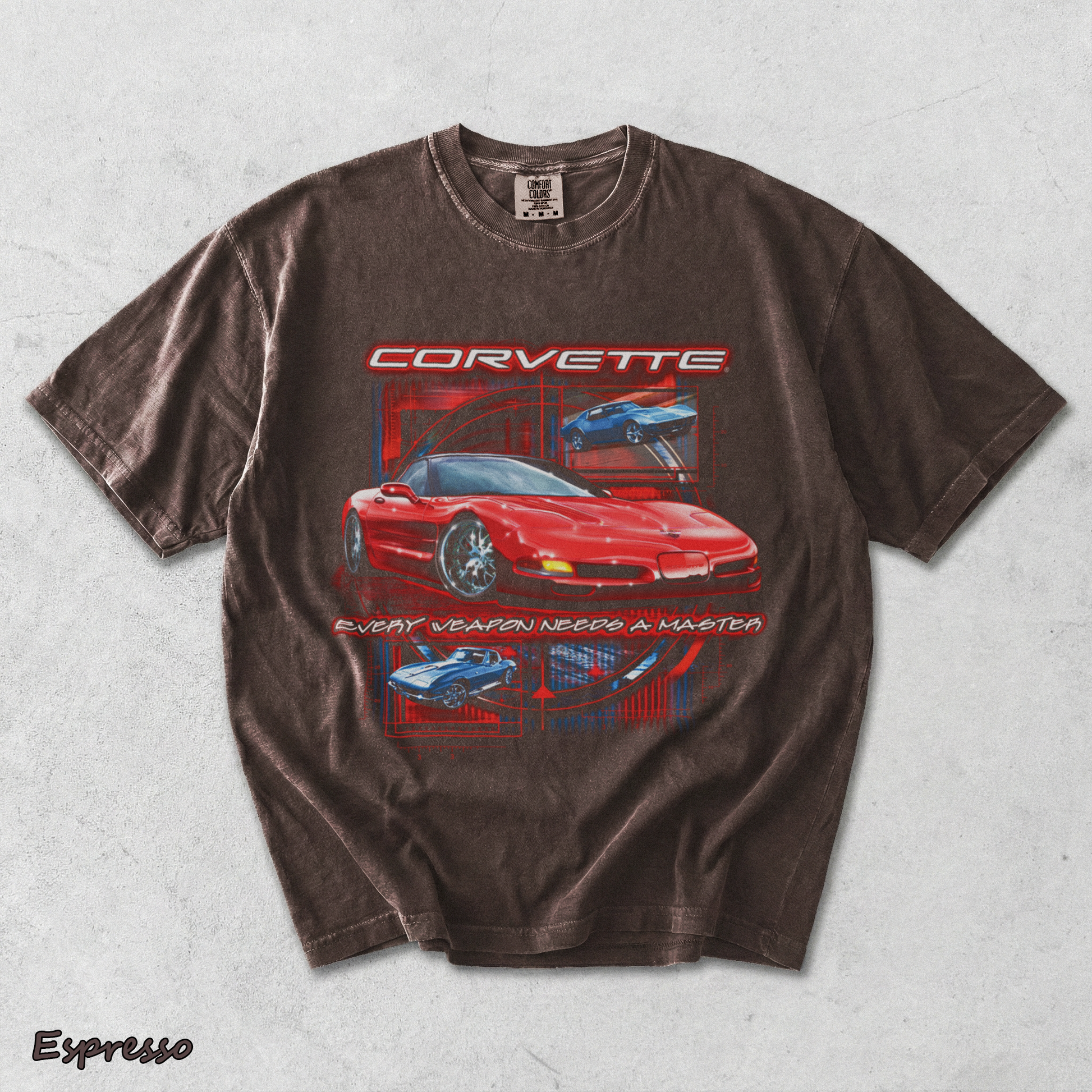 Corvette C5 S - Espresso mockup