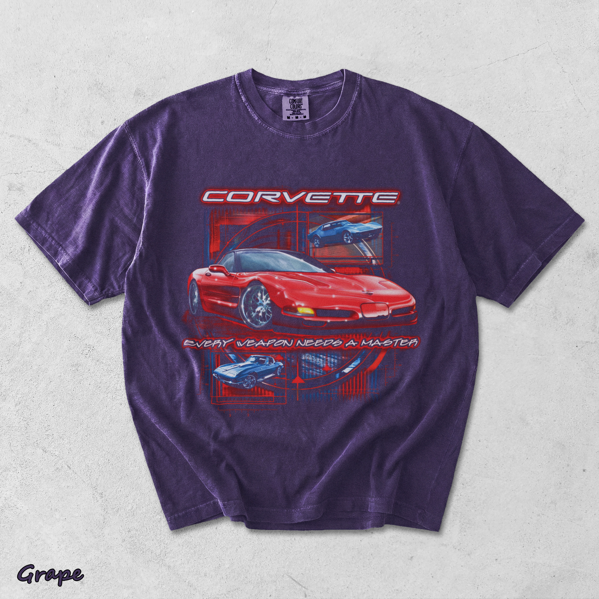 Corvette C5 S - Grape mockup