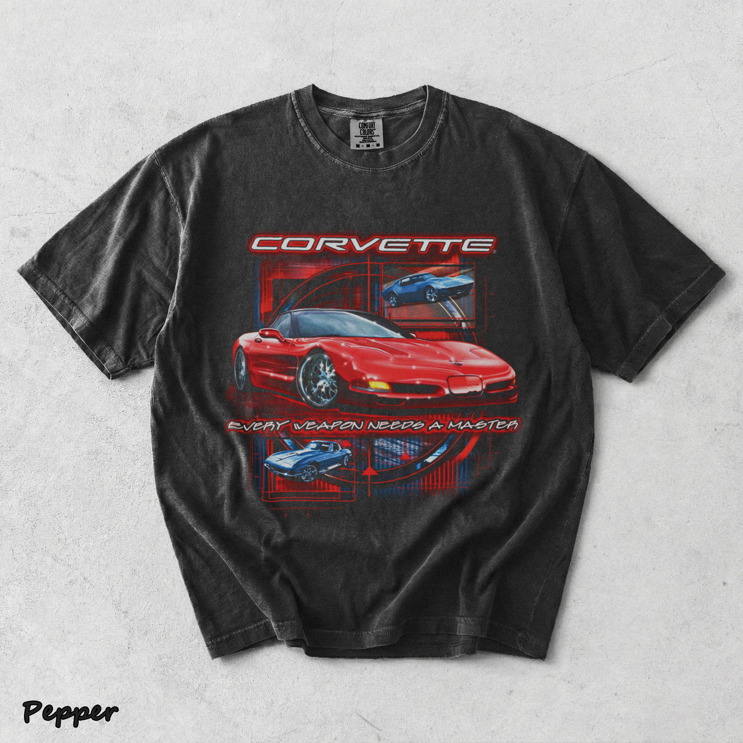 Corvette C5 S - Pepper mockup