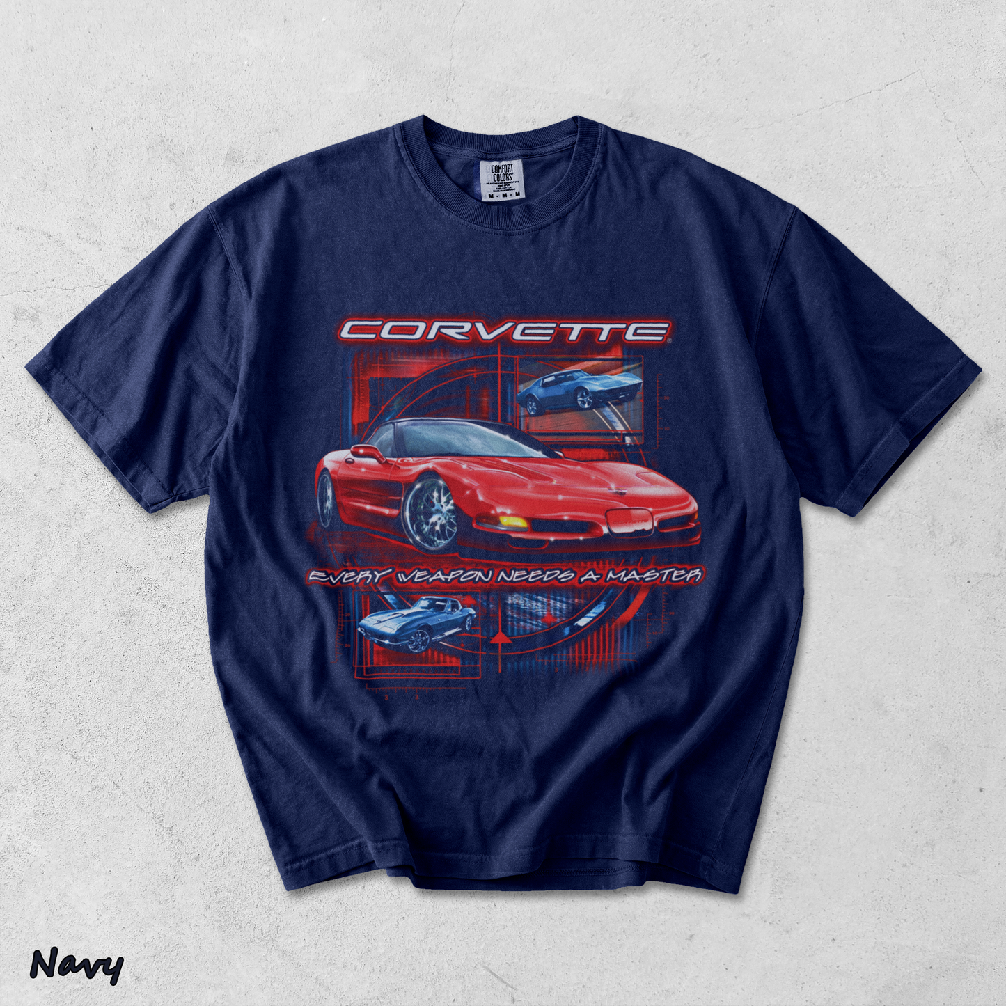 Corvette C5 S - True Navy mockup
