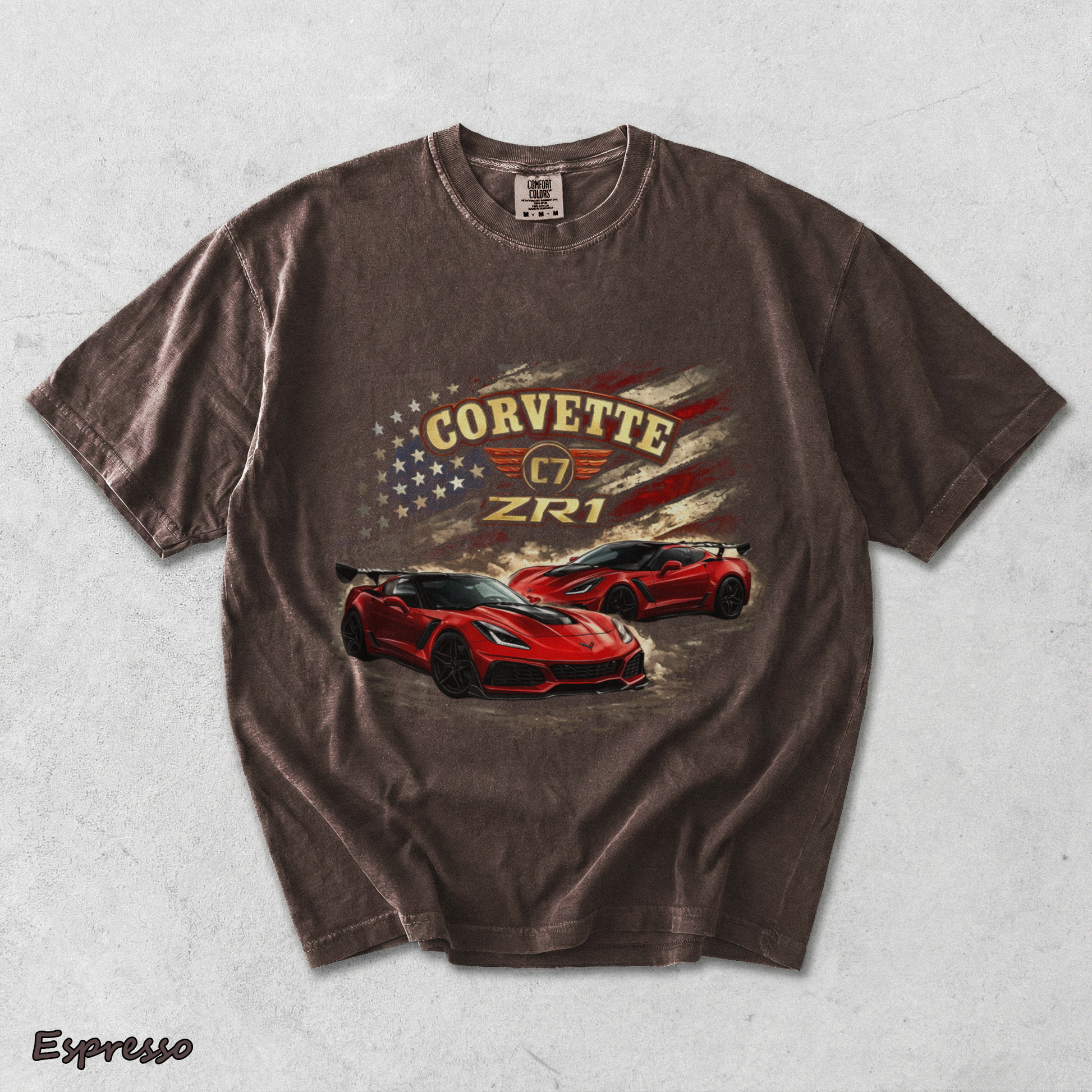 Corvette C7 ZR1 - Espresso mockup