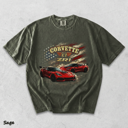 Corvette C7 ZR1 - Sage mockup