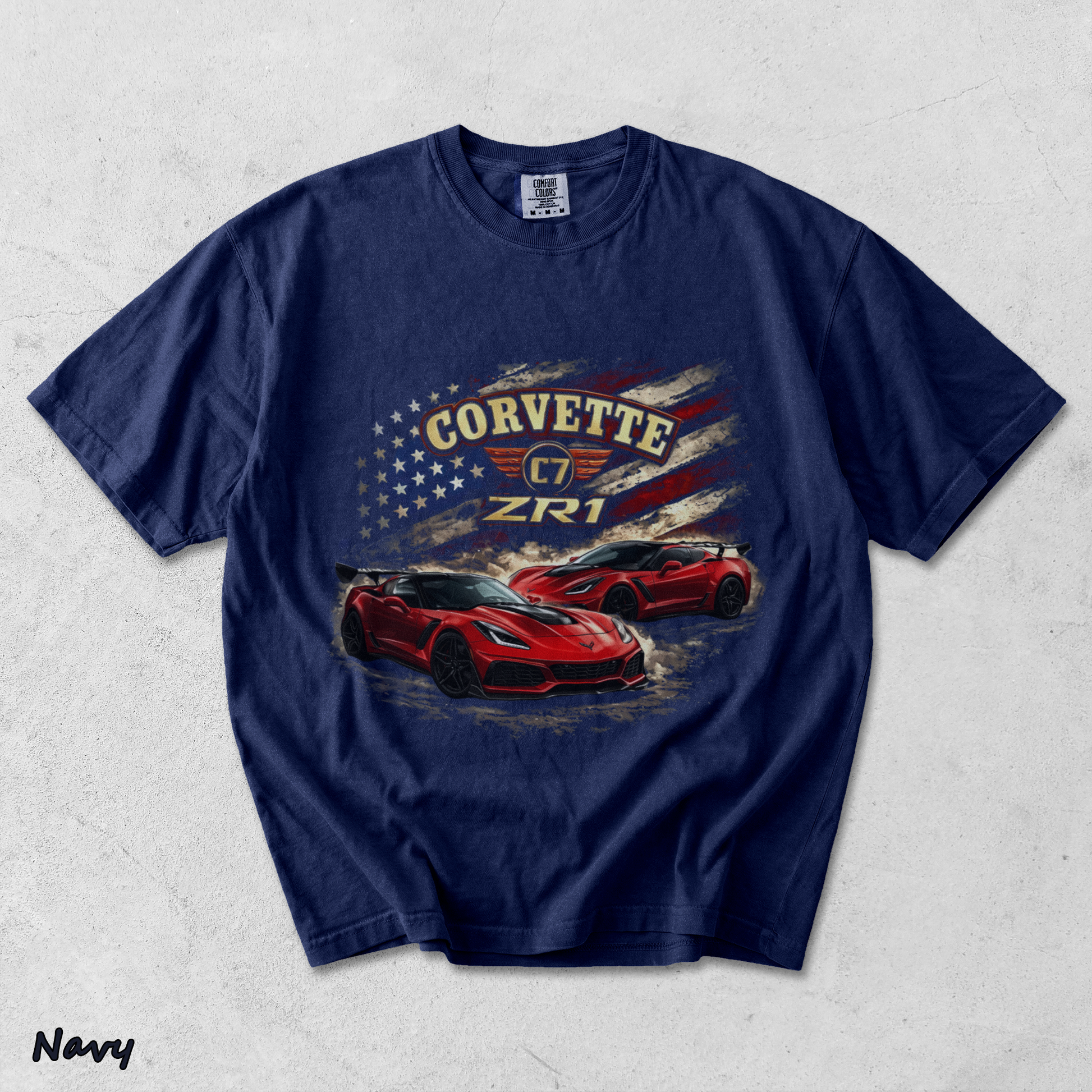 Corvette C7 ZR1 - True Navy mockup