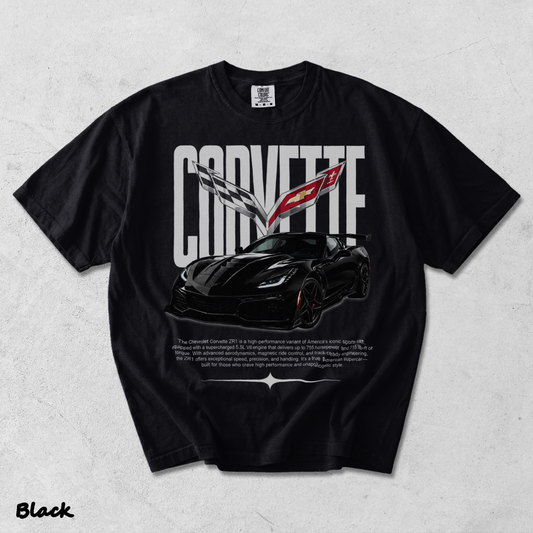 Corvette C8 - Black mockup
