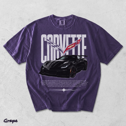 Corvette C8 - Grape mockup