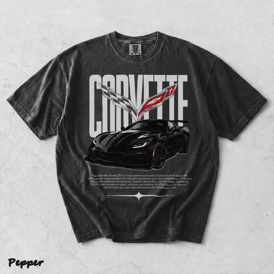 Corvette C8 - Pepper mockup