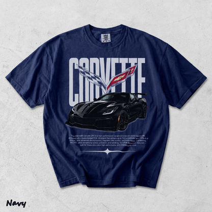 Corvette C8 - True Navy mockup