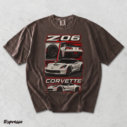 Corvette Z06 - Espresso mockup