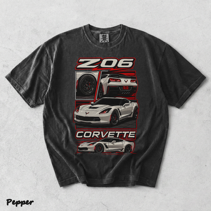 Corvette Z06 - Pepper mockup
