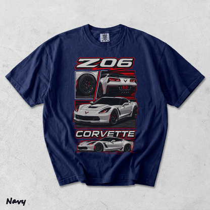 Corvette Z06 - True Navy mockup