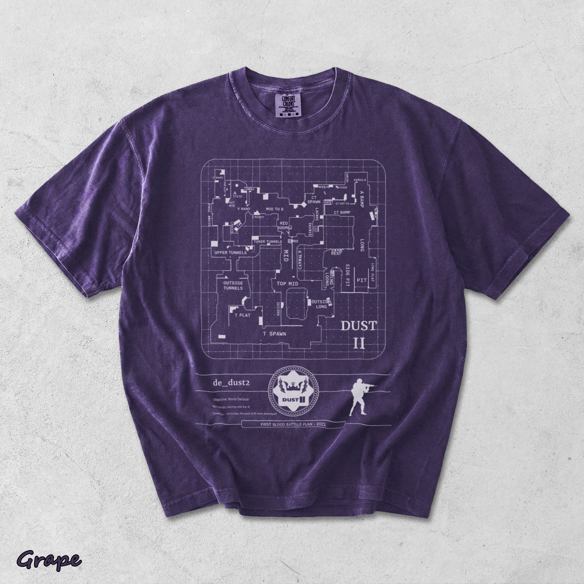 Counter Strike S - Grape mockup