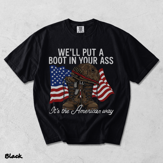 Courtesy of the Red 2 - Black mockup