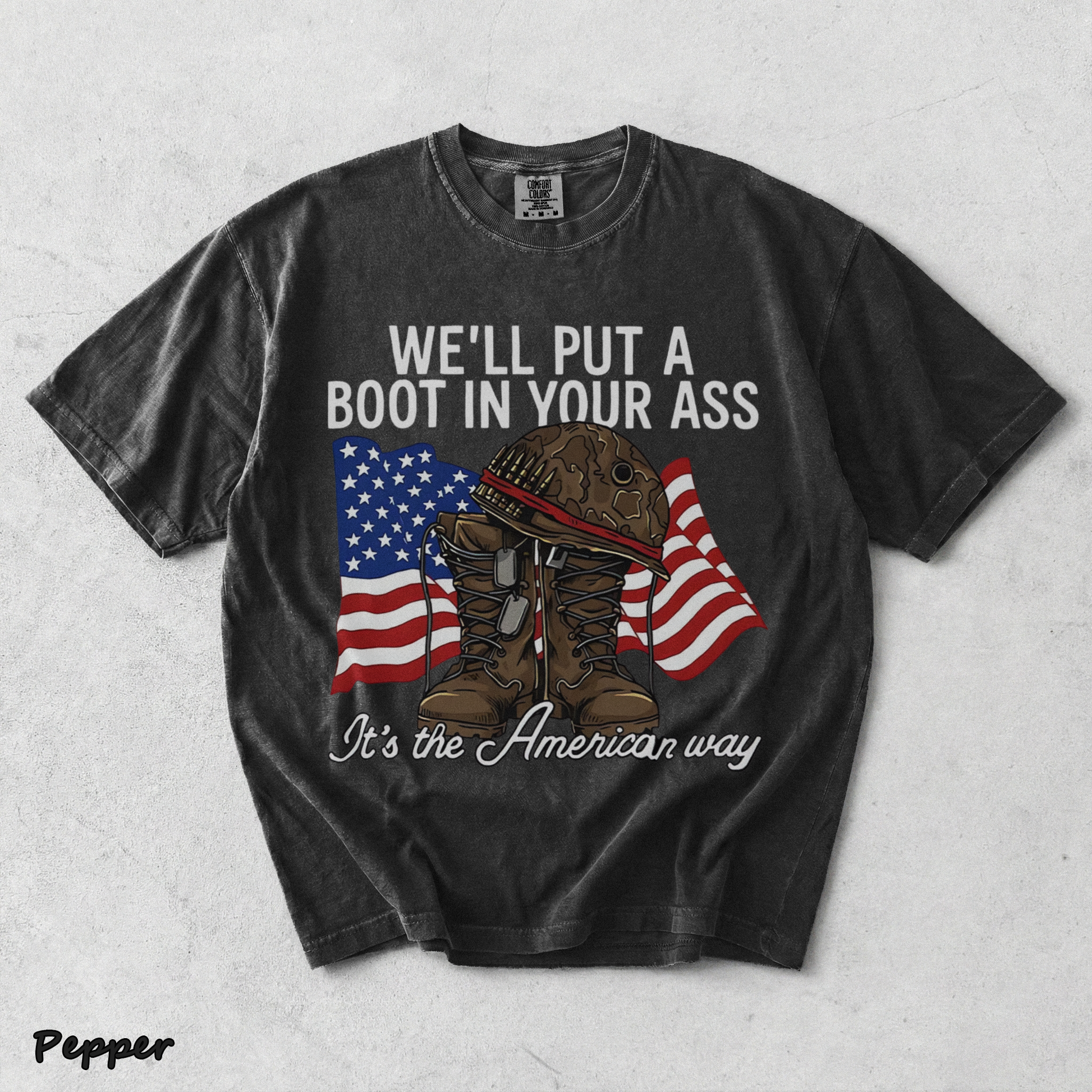 Courtesy of the Red 2 - Pepper mockup