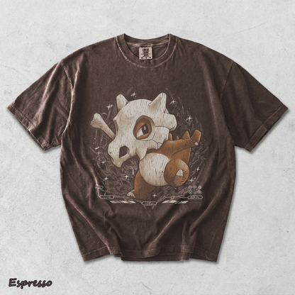 Cubone Skull Bone Double Back - Espresso mockup