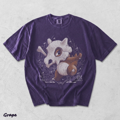 Cubone Skull Bone Double Back - Grape mockup