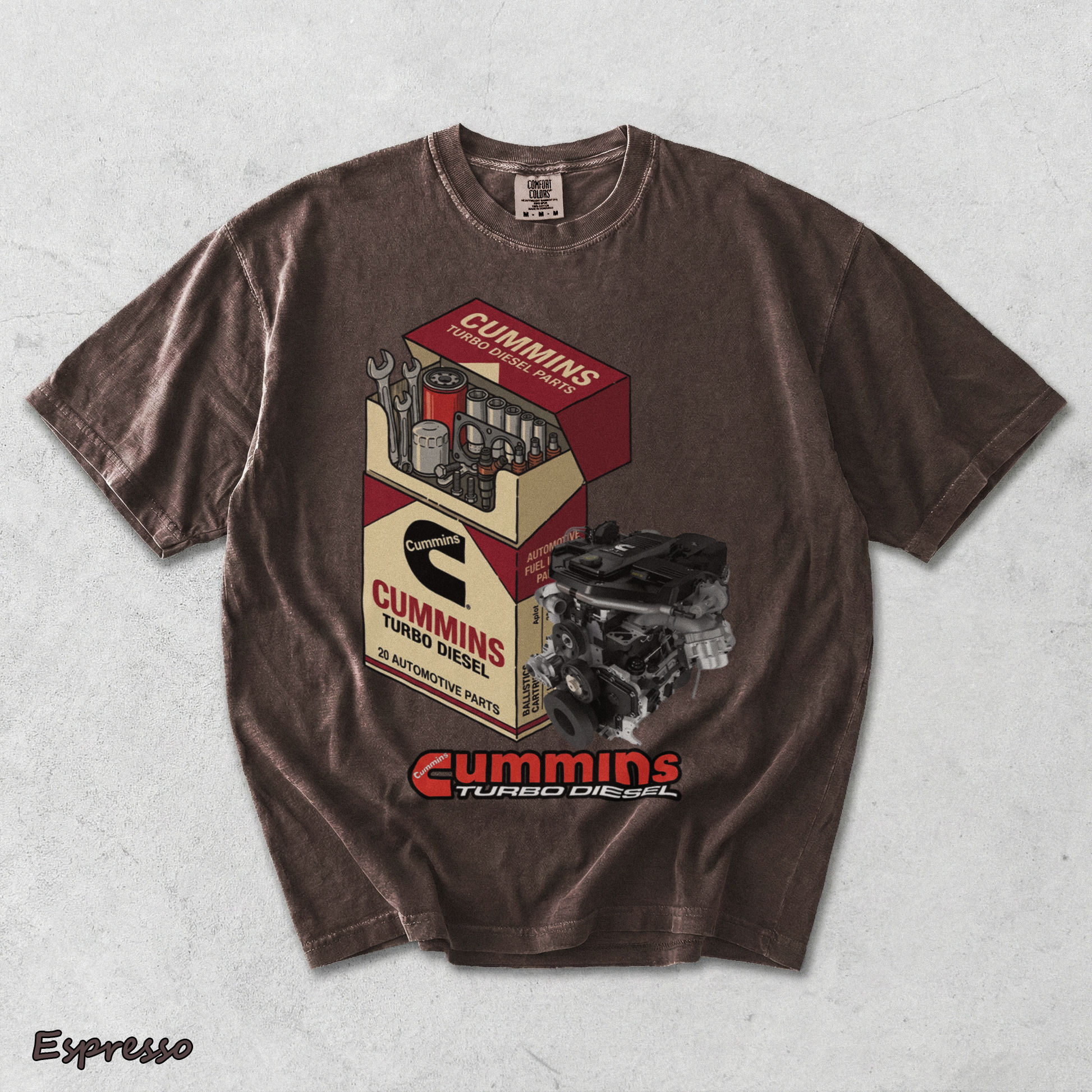 Cummins Turbo Diesel - Espresso mockup