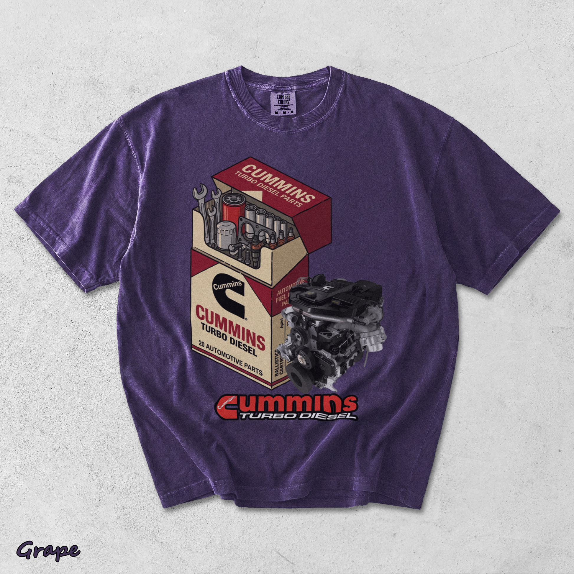 Cummins Turbo Diesel - Grape mockup