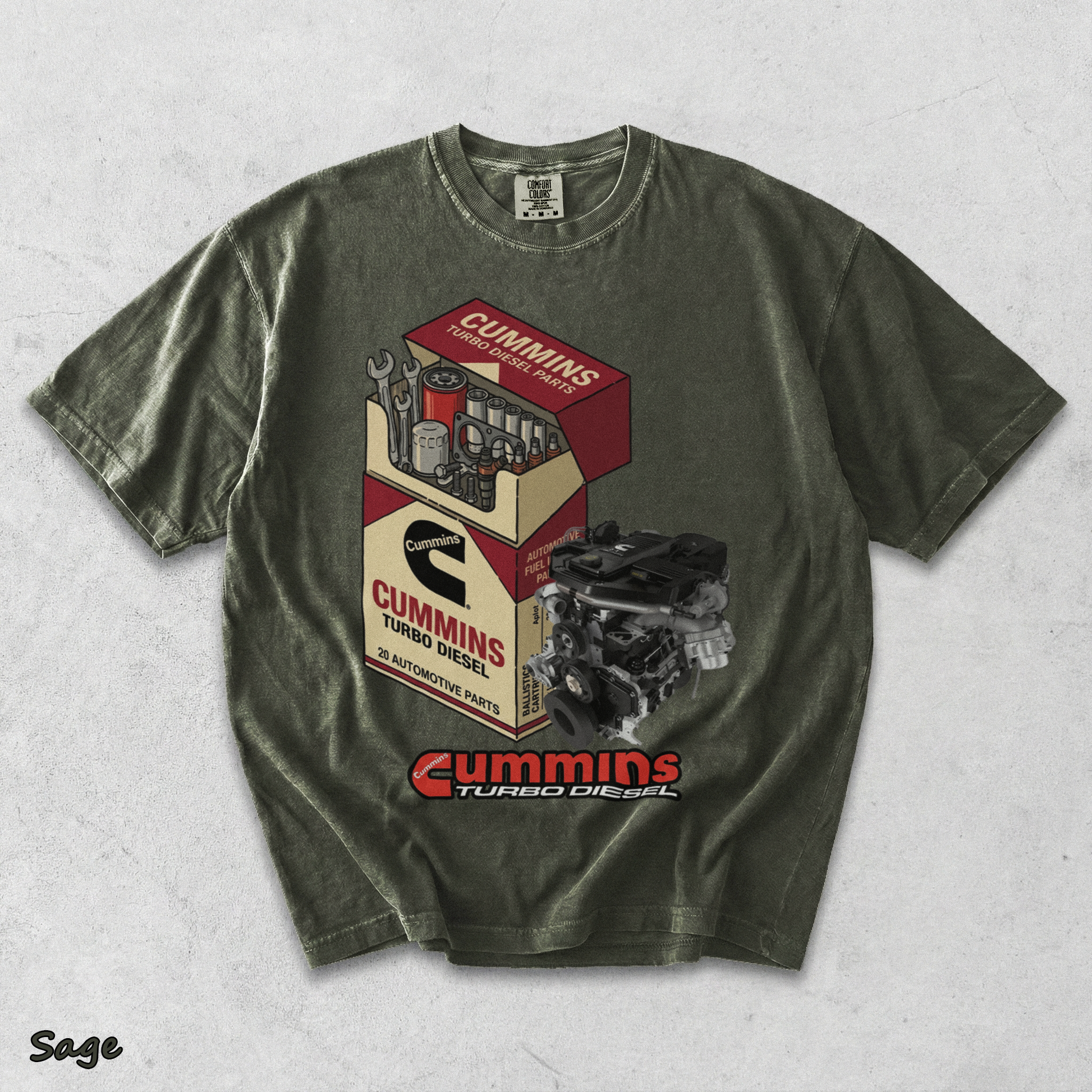 Cummins Turbo Diesel - Sage mockup