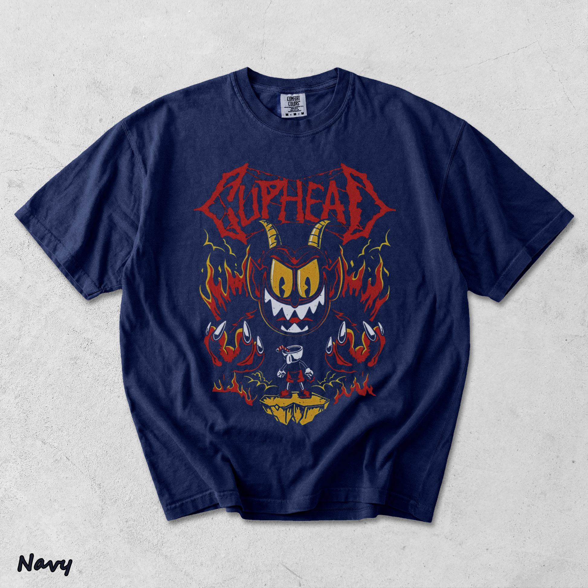Cuphead - True Navy mockup