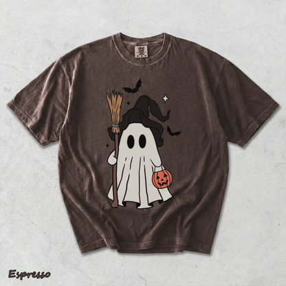 Cute Ghost Pumpkin 2 - Espresso mockup