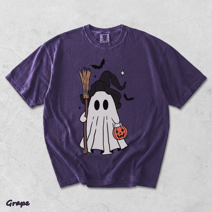 Cute Ghost Pumpkin 2 - Grape mockup