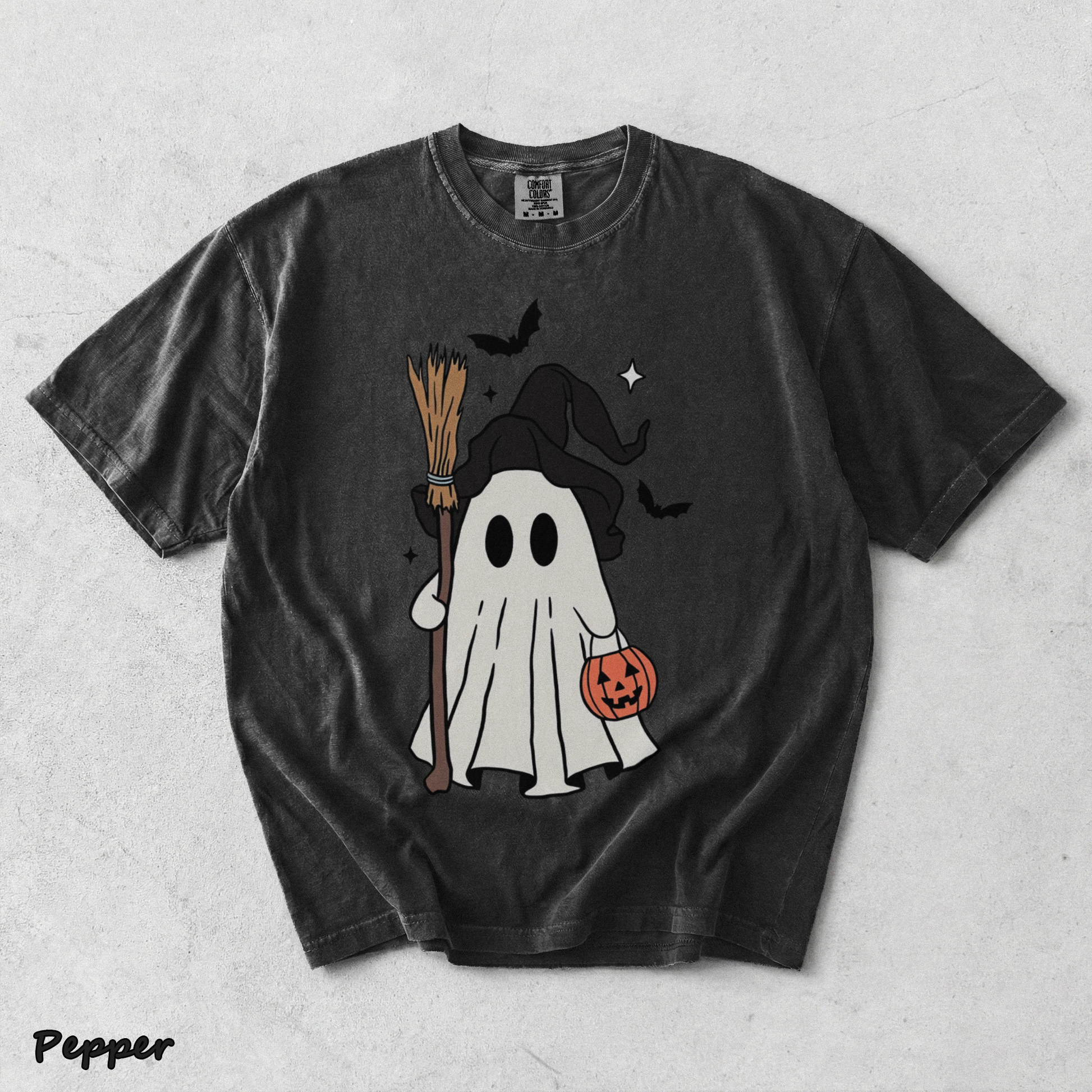 Cute Ghost Pumpkin 2 - Pepper mockup