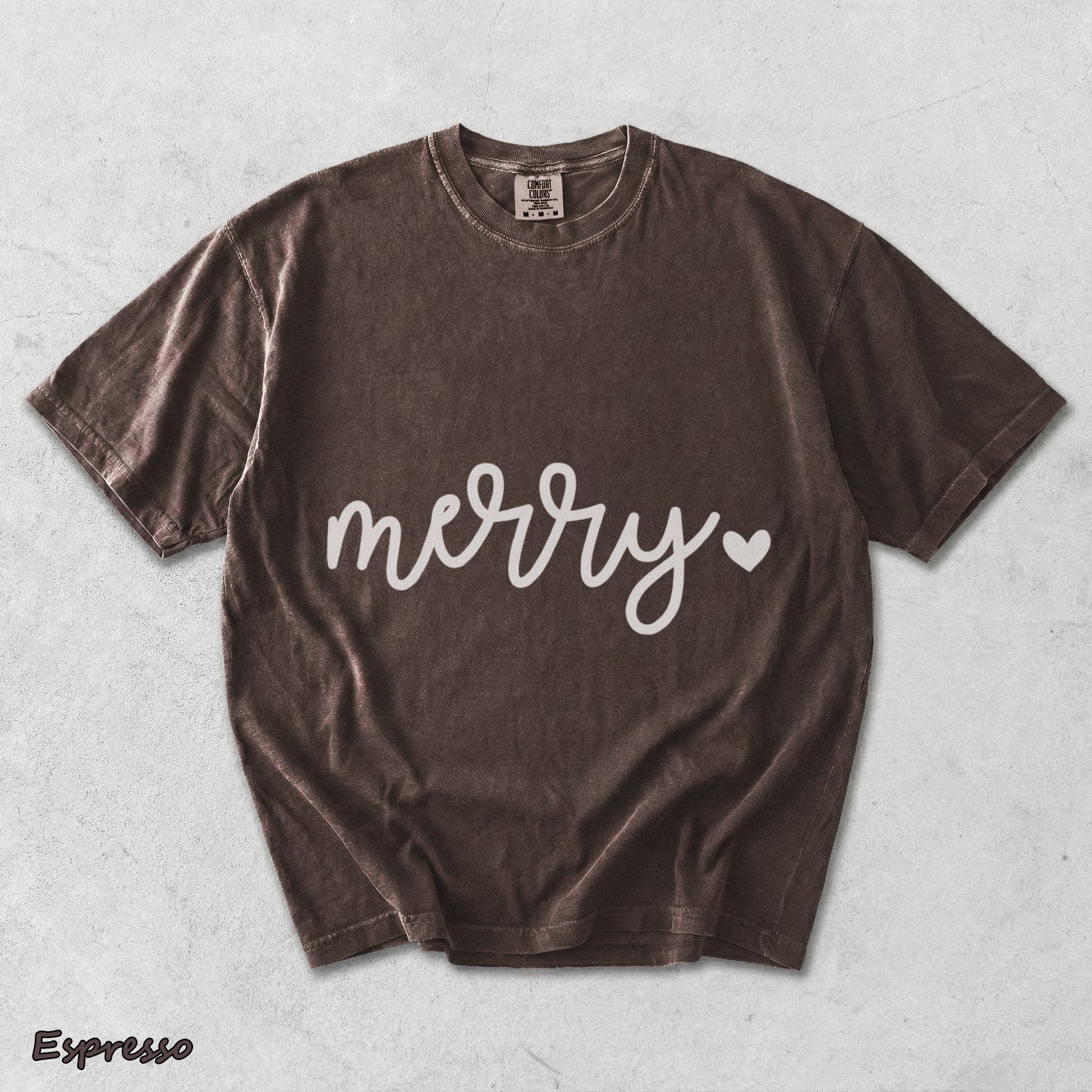 Cute Merry - Espresso mockup