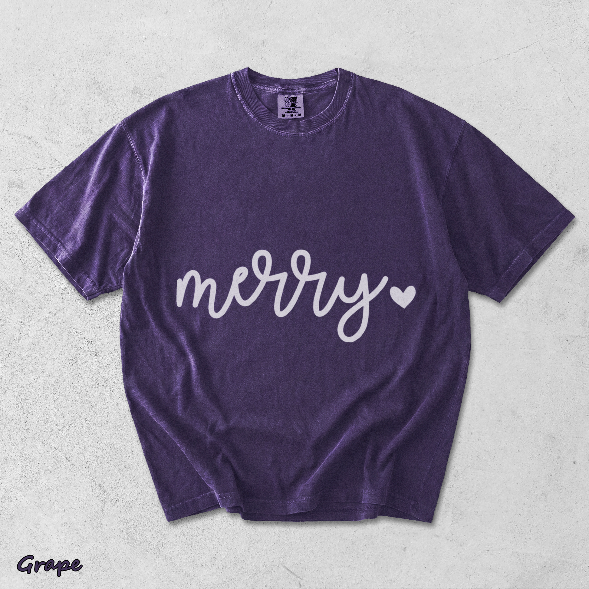 Cute Merry - Grape mockup