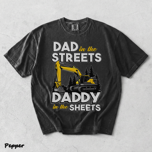 Dad in the Streets Excavator - Pepper mockup