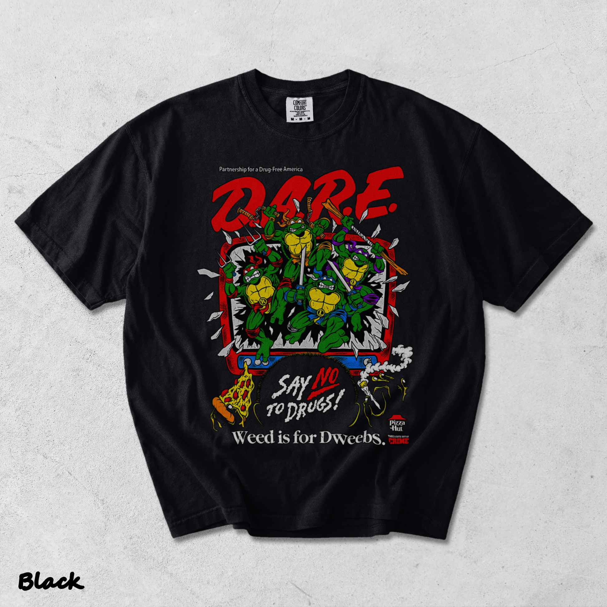 DARE Say No To Drugs - Black mockup