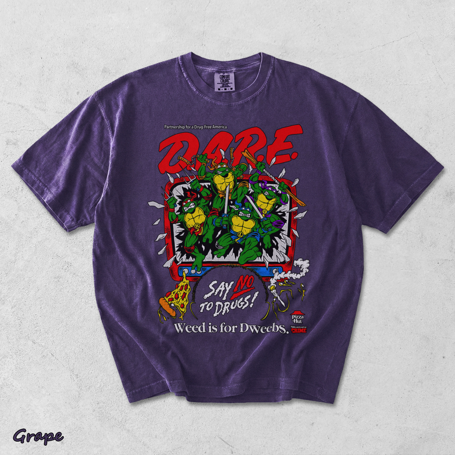 DARE Say No To Drugs - Grape mockup