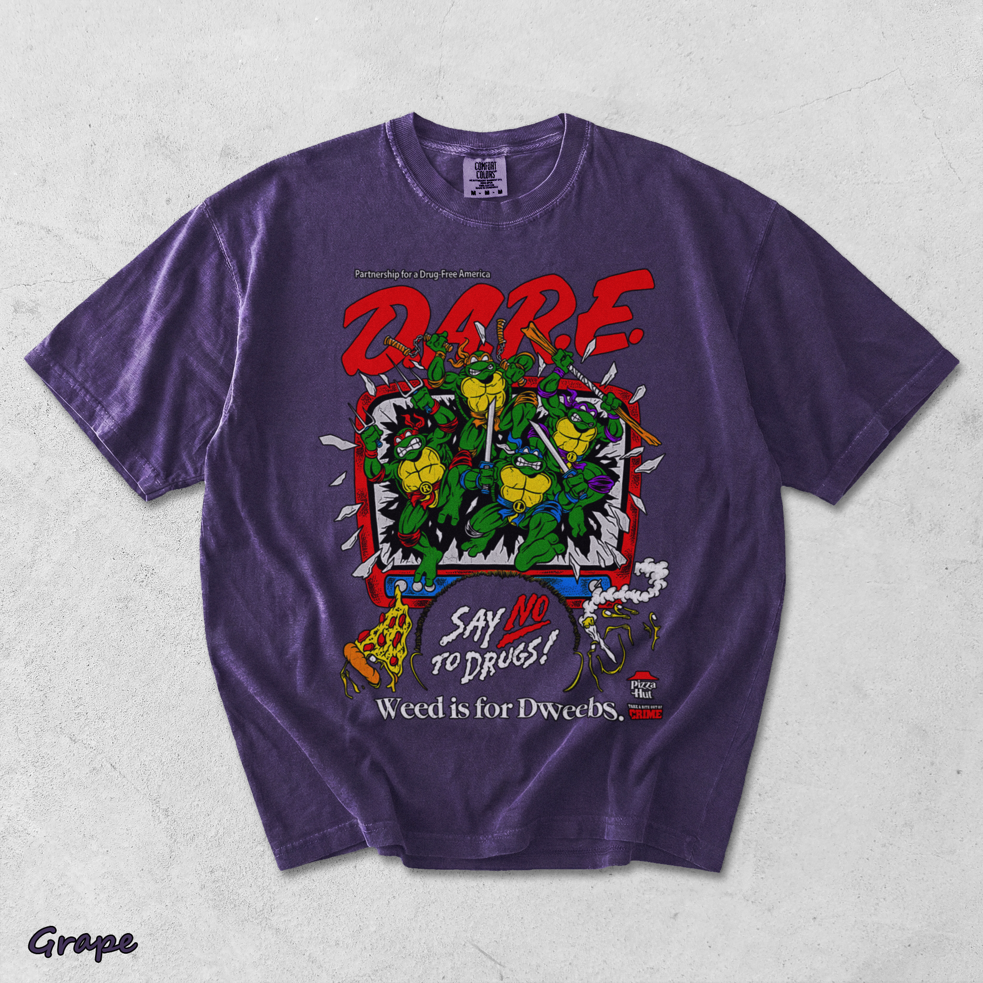 DARE Say No To Drugs - Grape mockup