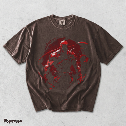 Daredevil Born T-shirt back - Espresso mockup