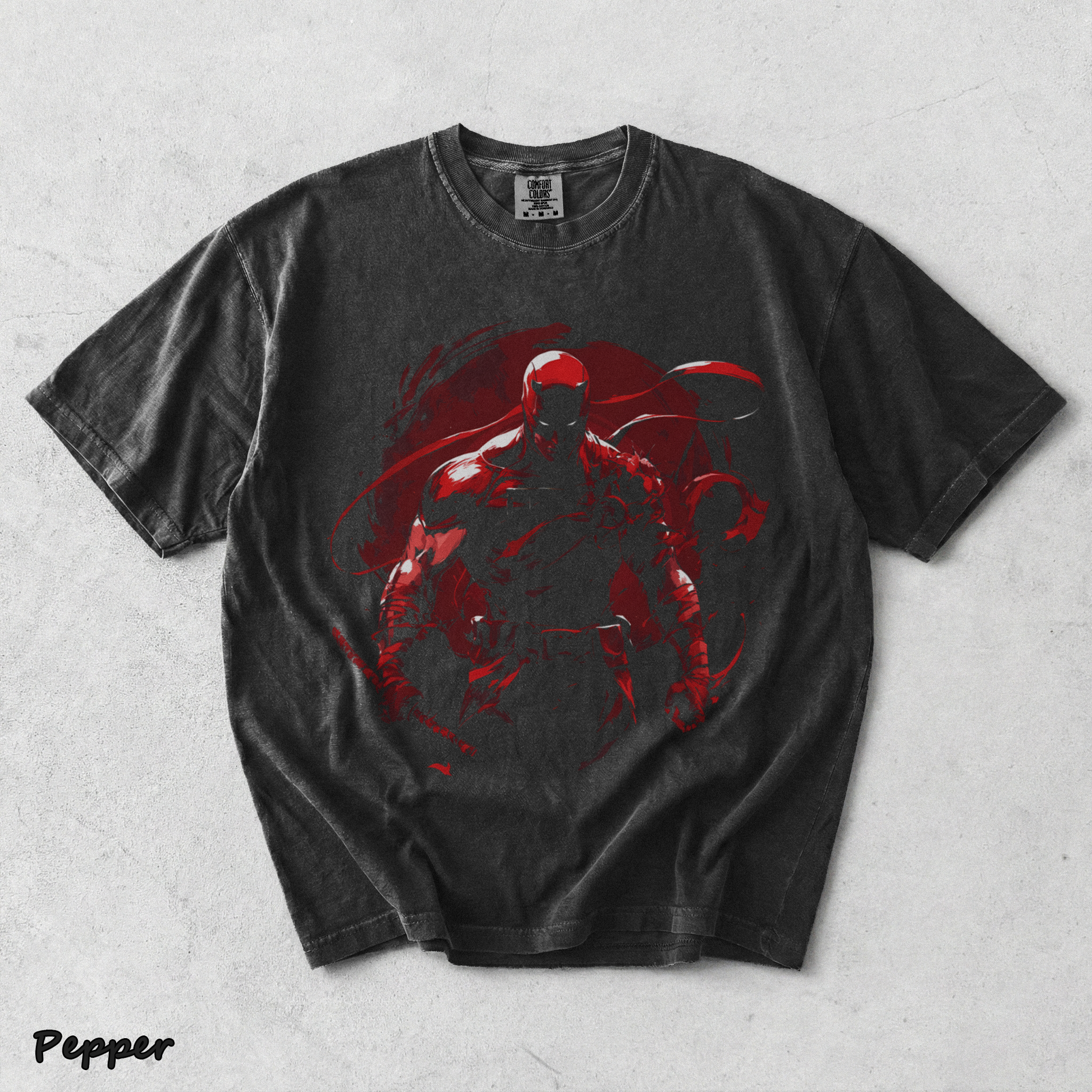 Daredevil Born T-shirt back - Pepper mockup