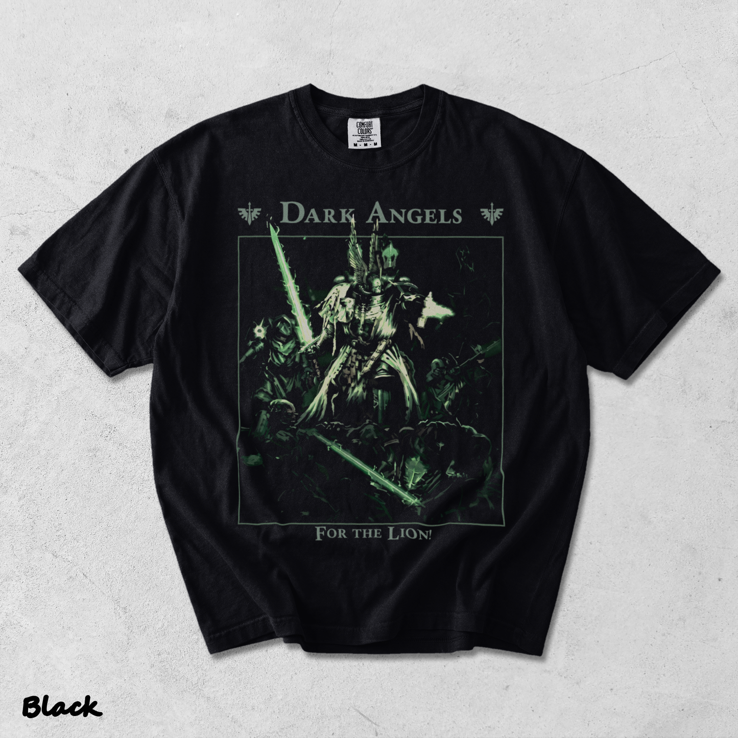 Dark Angels S - Black mockup